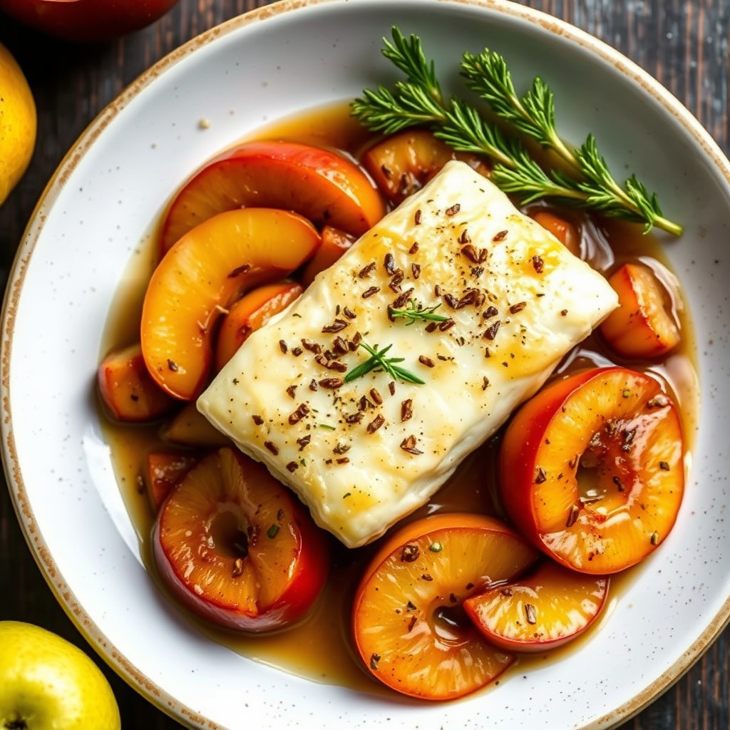 Havabbor med honningpærer