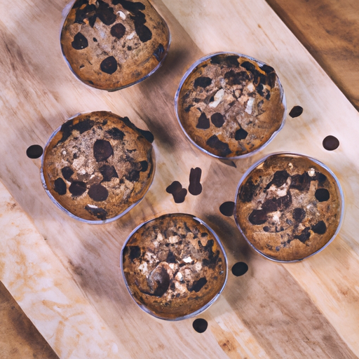 Havregrynschokolademuffins