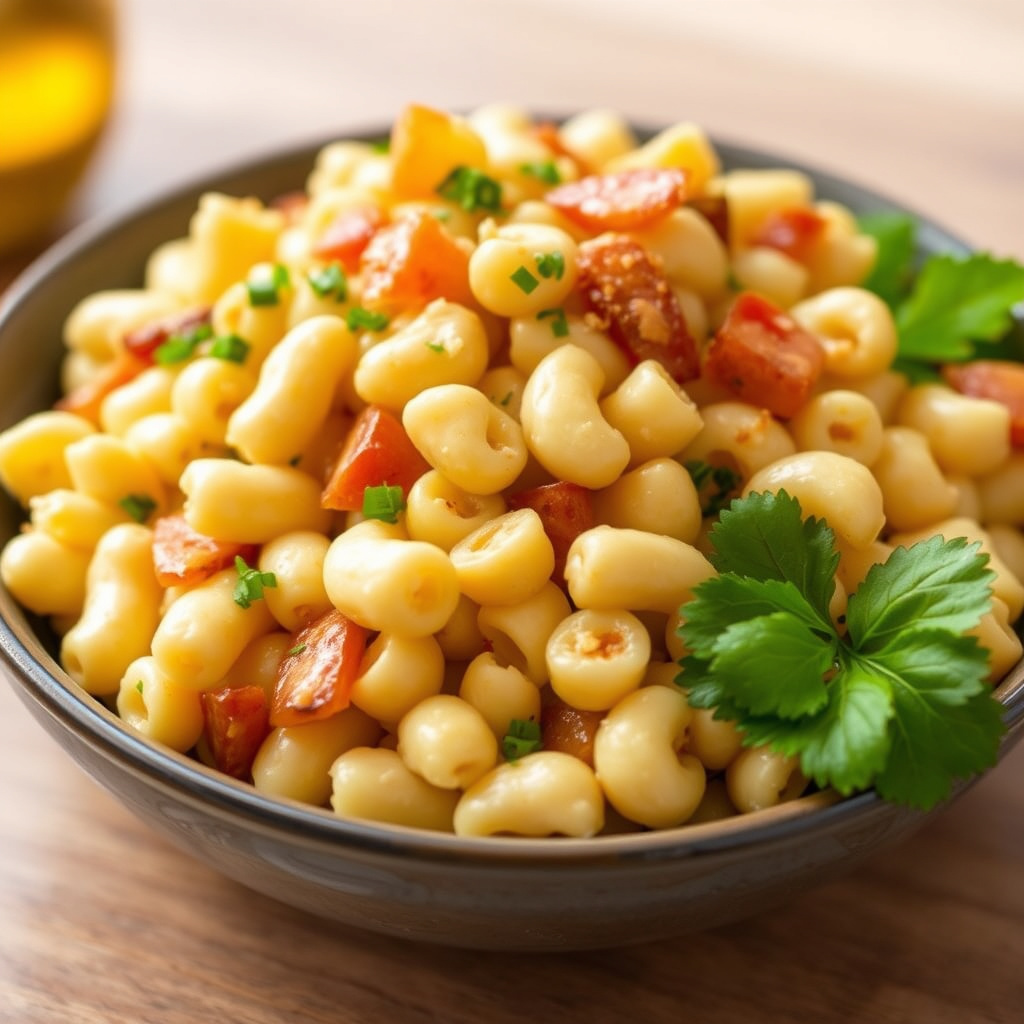 Hawaiisk Bruddah Potato Mac (makaronisalat)