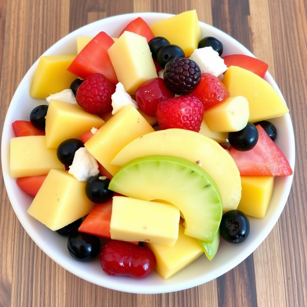 Hawaiisk fersk fruktsalat
