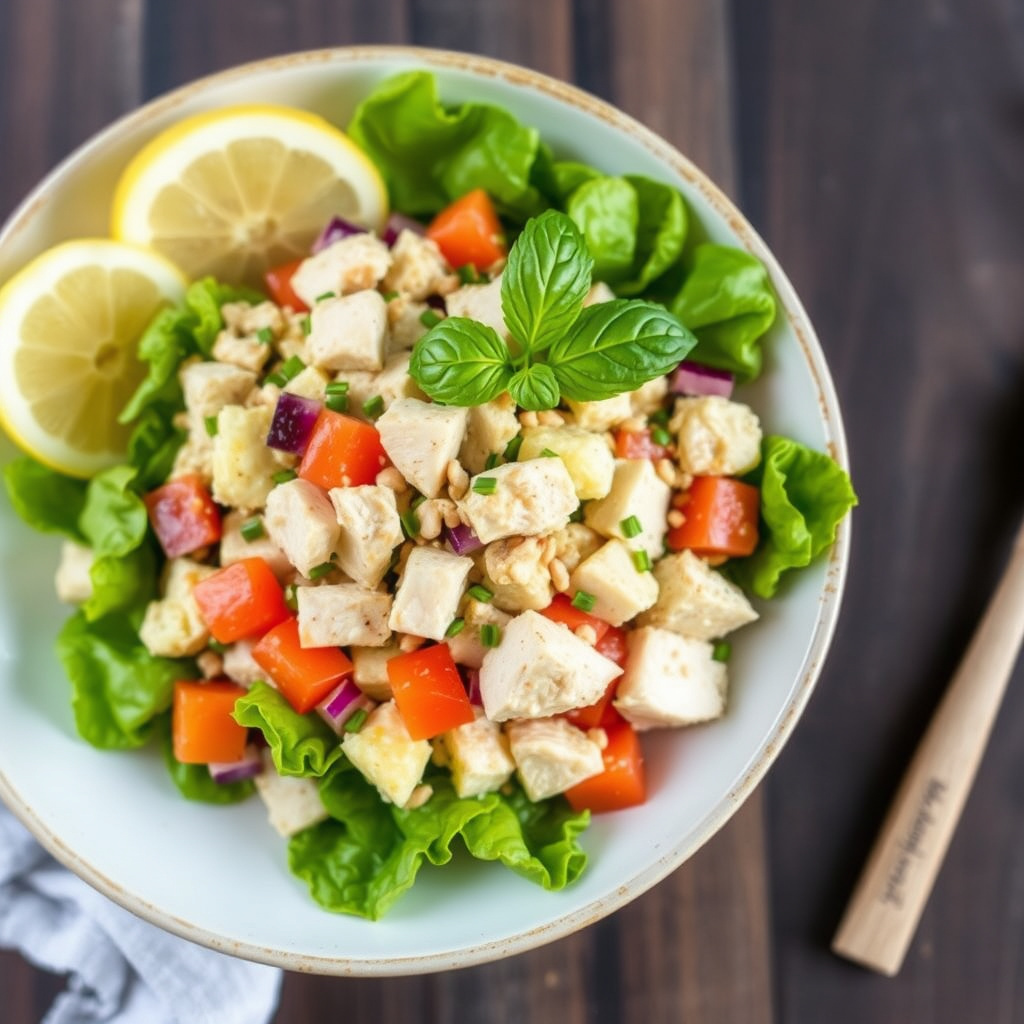 Hawaiisk kyllingsalat