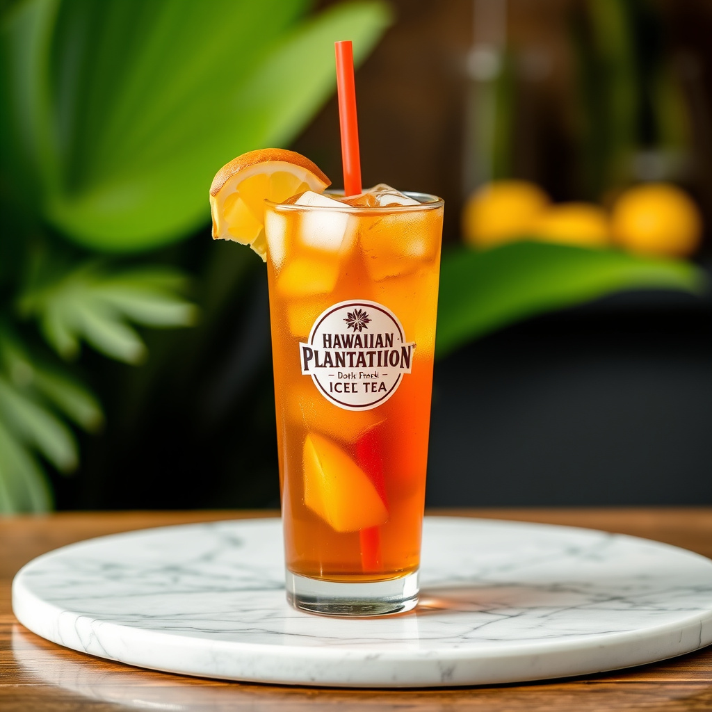 Hawaiisk plantasje-iced tea