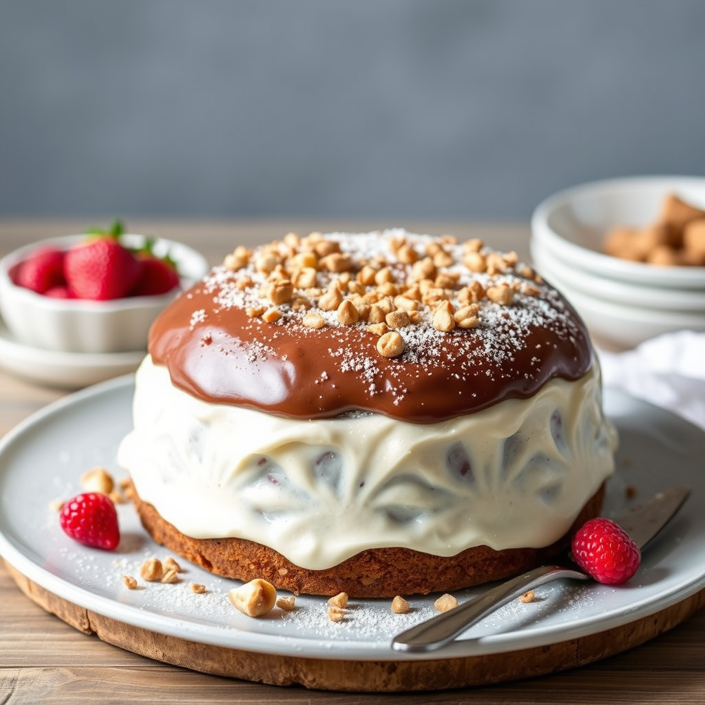 Hazelnut Dome Cake