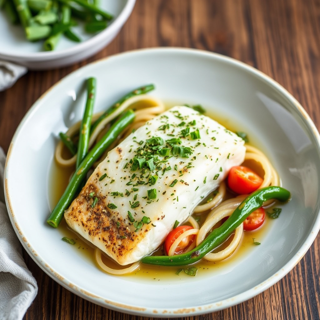 Herb-dampet chilensk havabbor