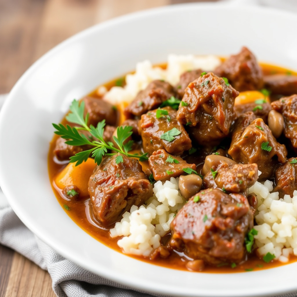 Herb Simmered Beef Stew