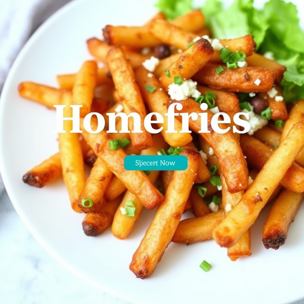 Hjemmelagde stekte poteter