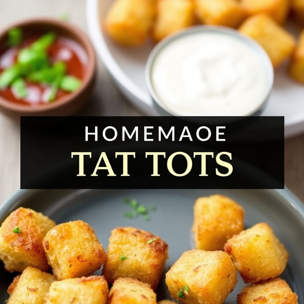 Hjemmelagde Tater Tots