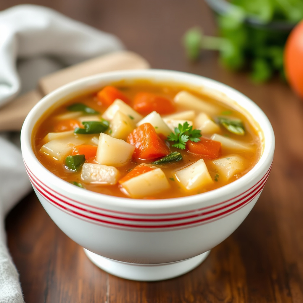 Hjemmelaget grønnsakssuppe