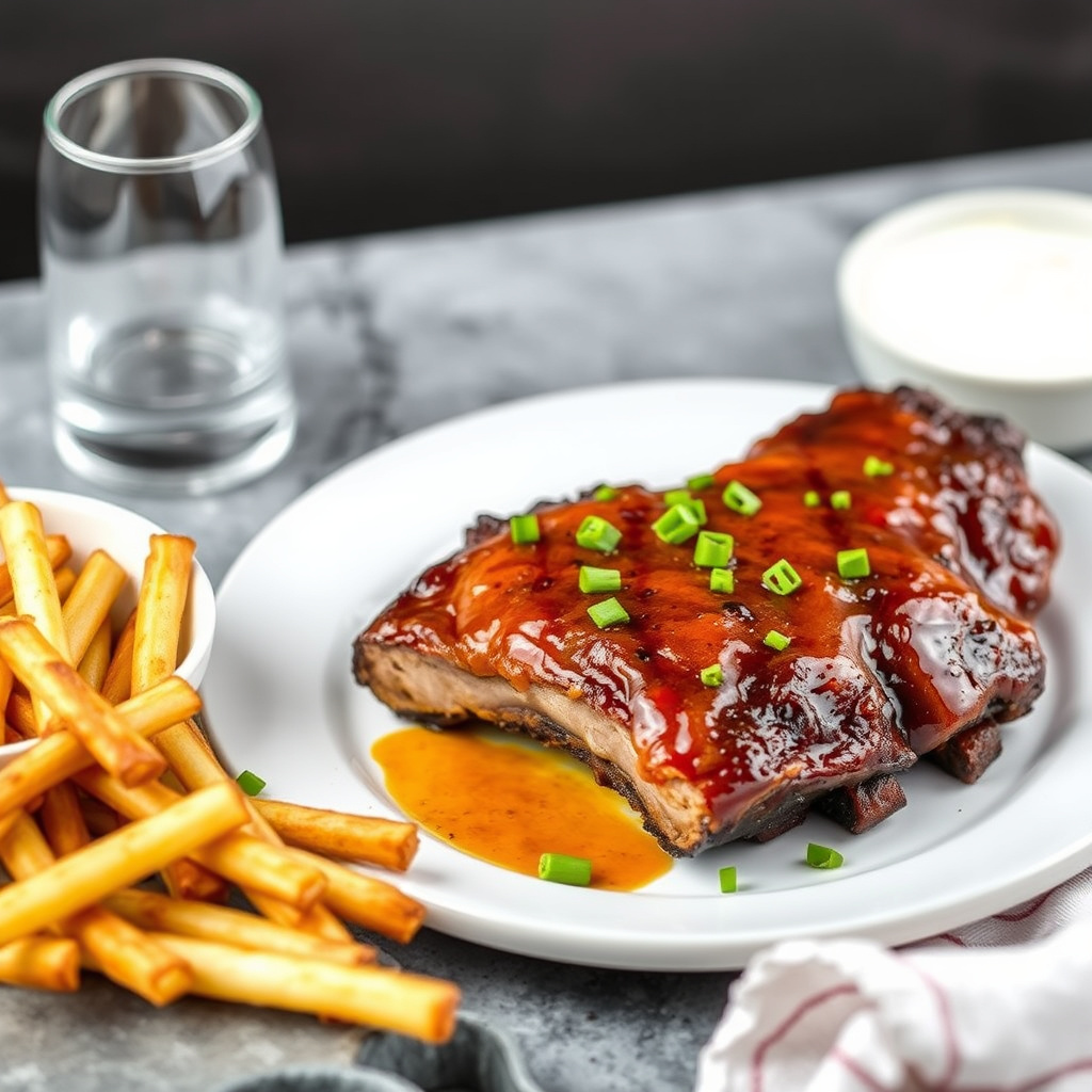 Hoisin-baby back ribs