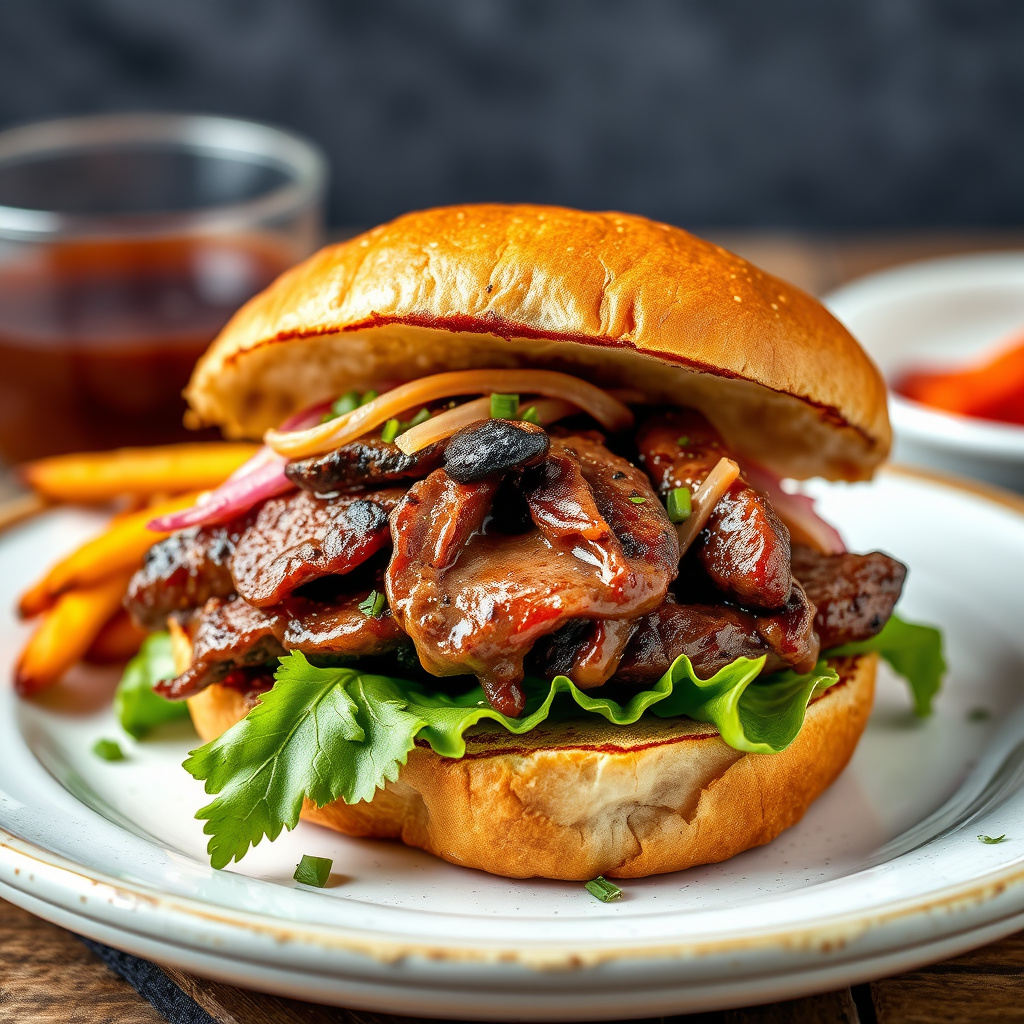 Hoisin-kyllingsandwich