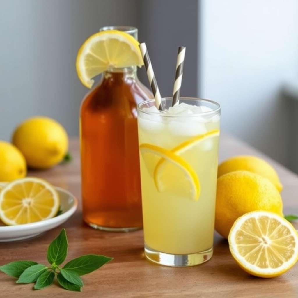 Honning-vanilje limonade