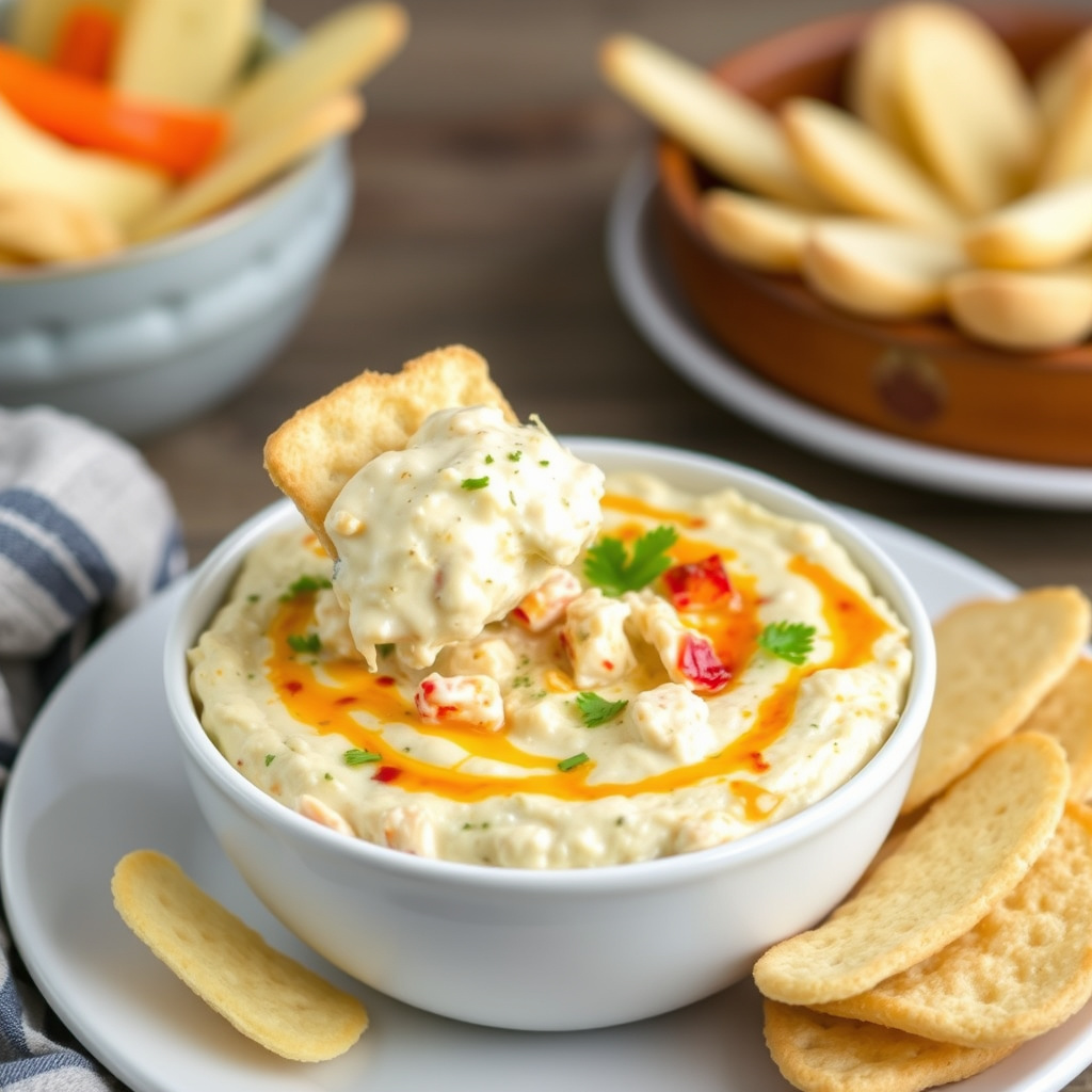 Hot Crab and Artichoke Dip