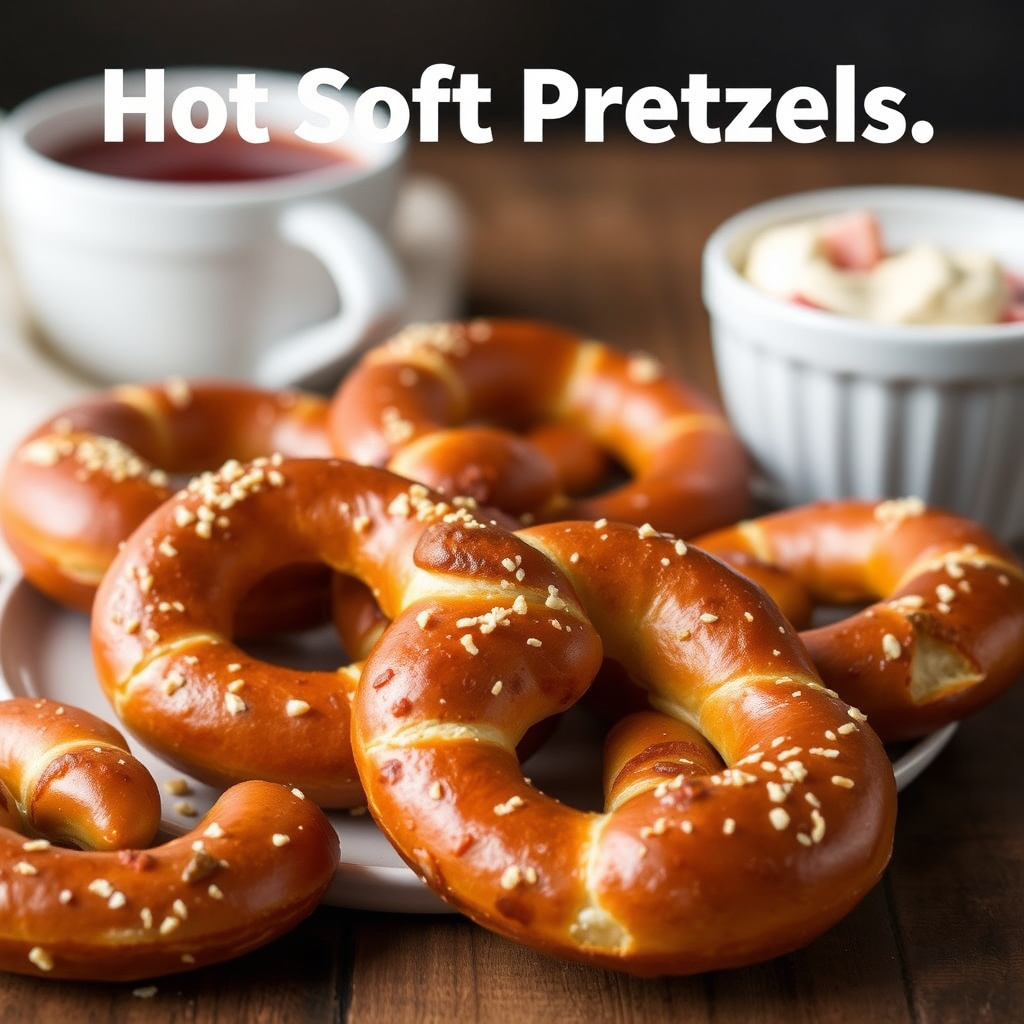 Hotte myke pretzels