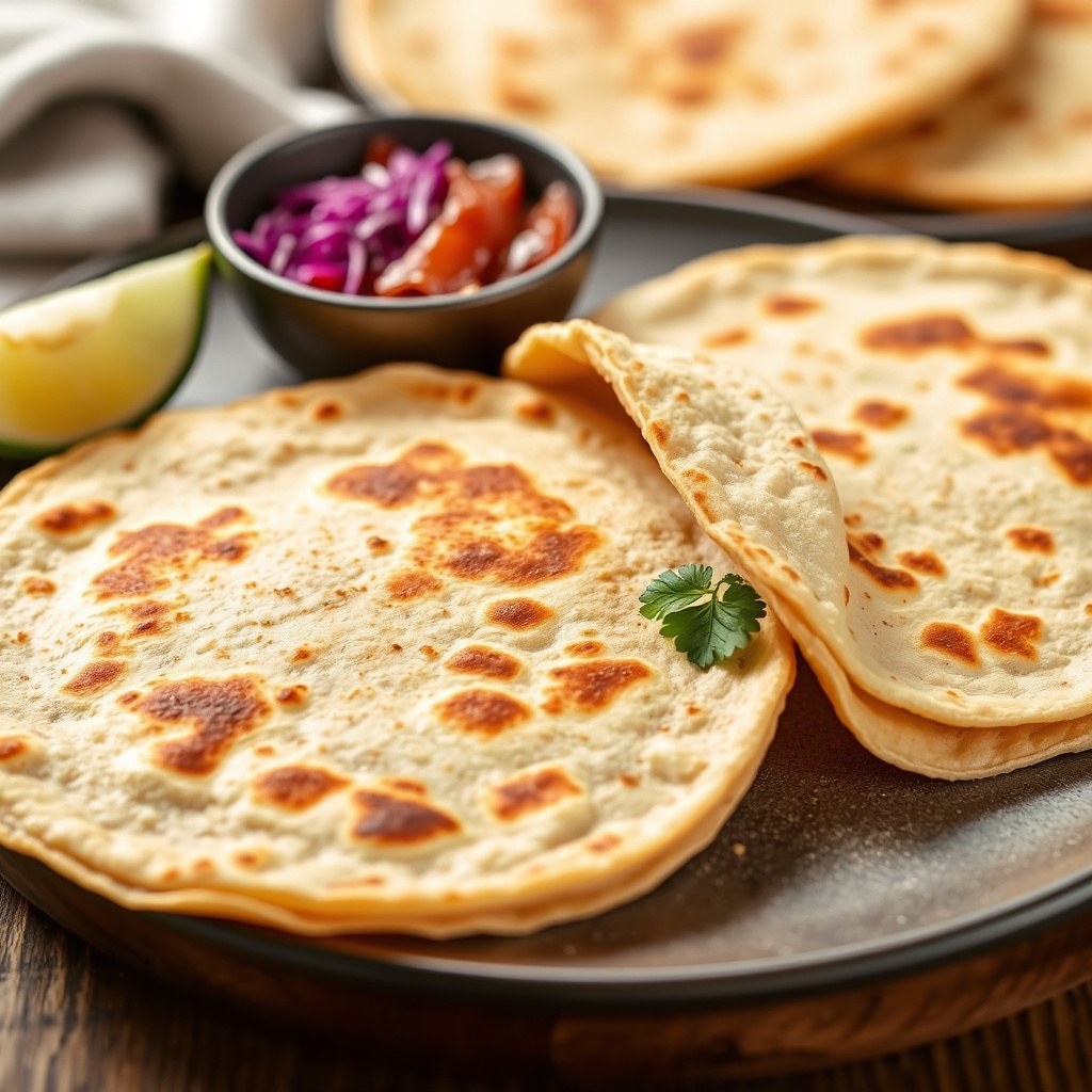 Hvetetortillas