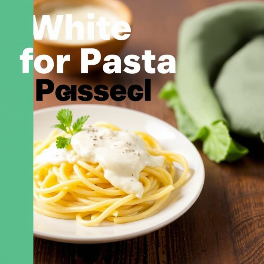 Hvit saus til pasta