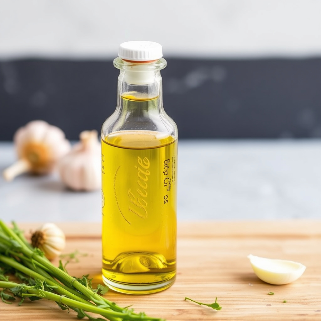 Hvitløk- og fenikkelinfusert olje