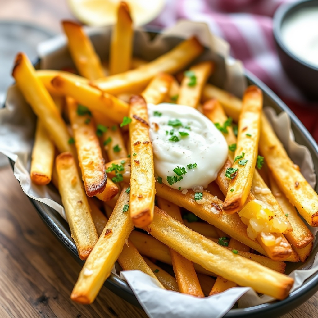 Hvitløkfries