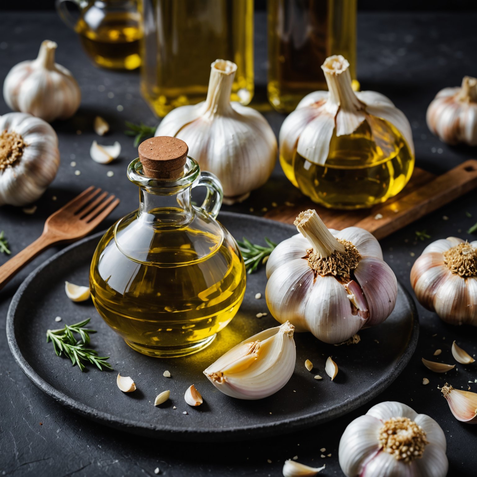 Hvitløkolje