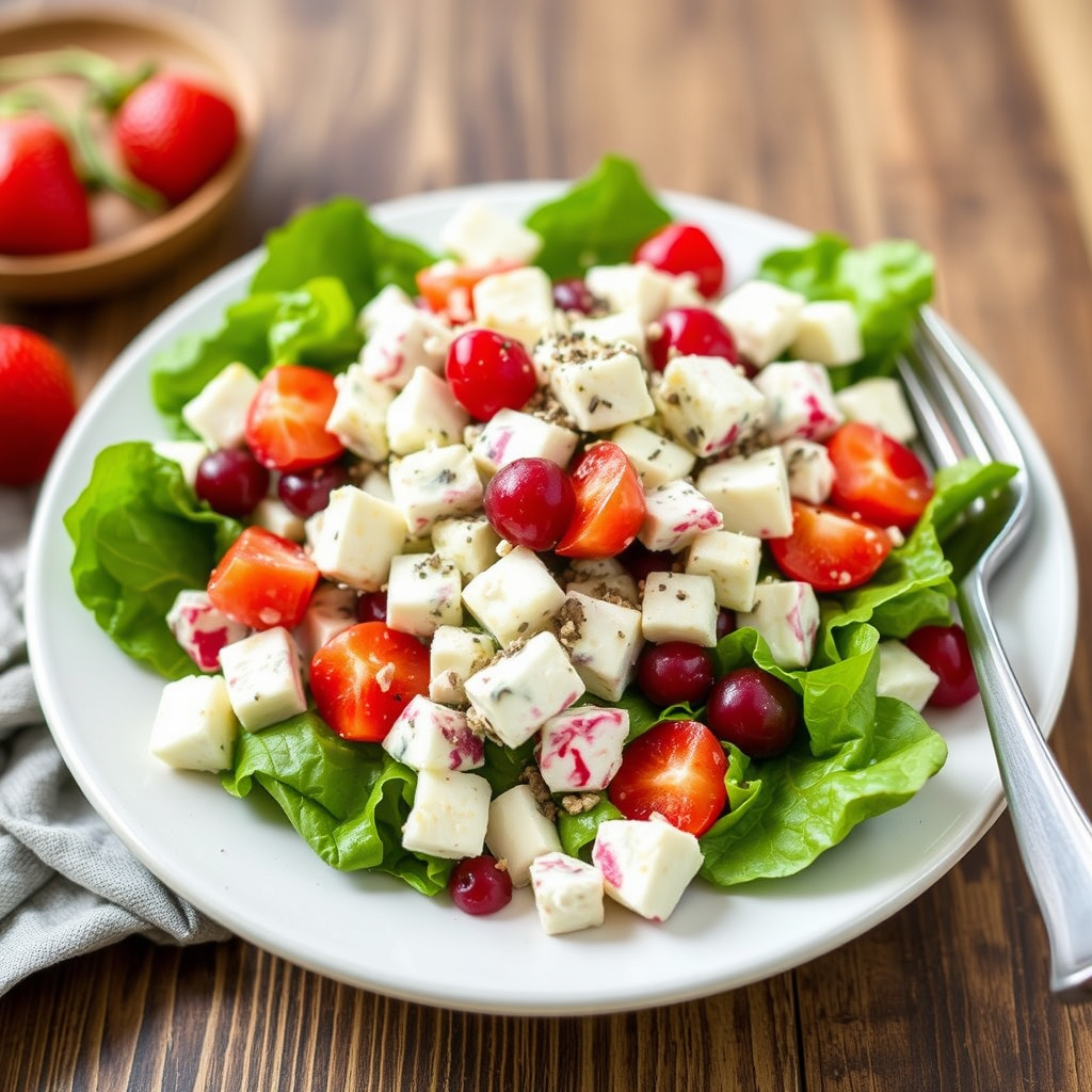 Impresjonistisk Waldorf-salat