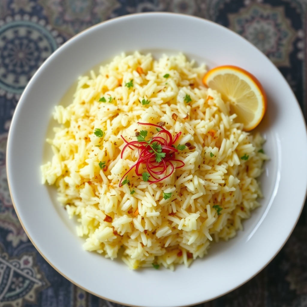 Indisk safranrisotto