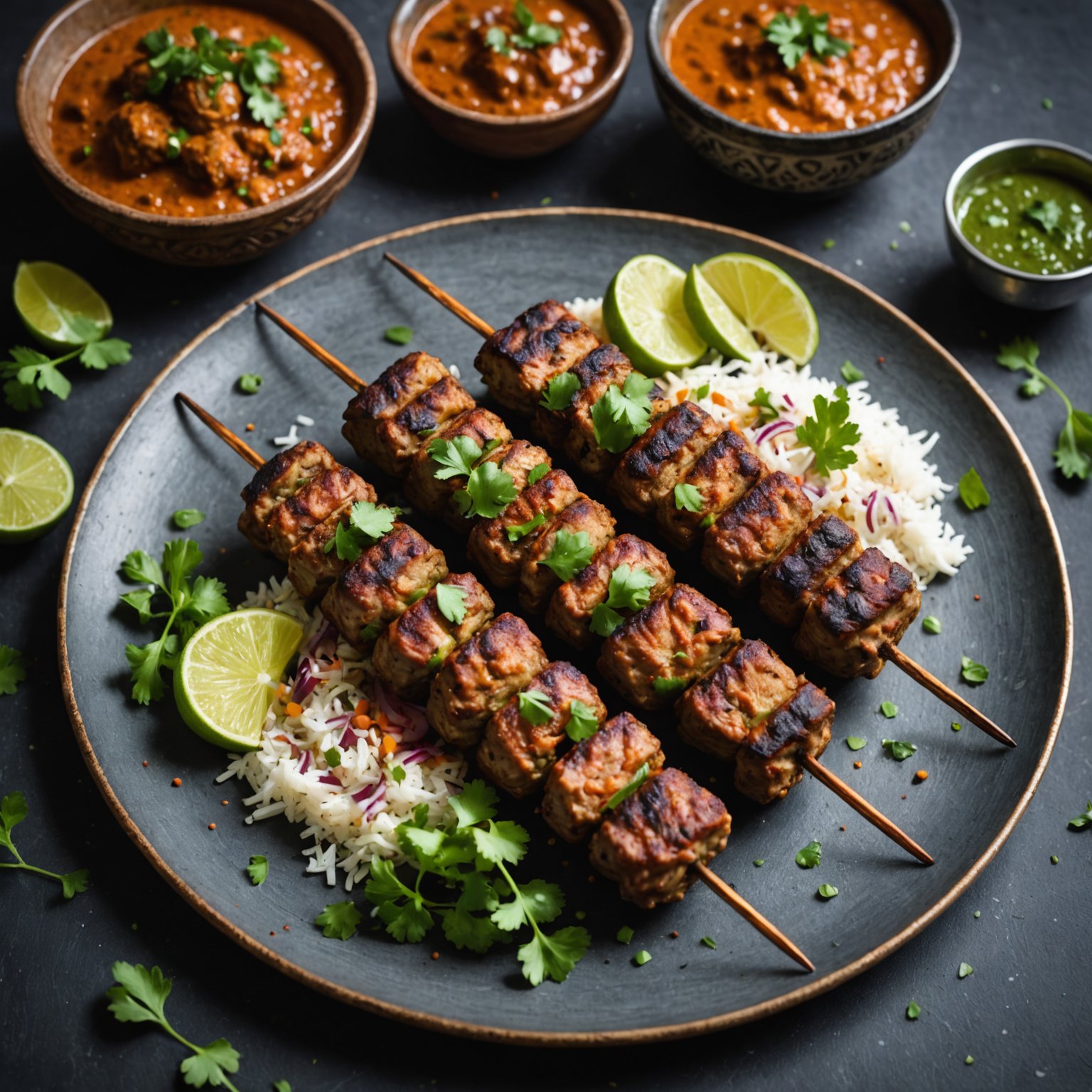 Indisk stil Sheekh Kebab