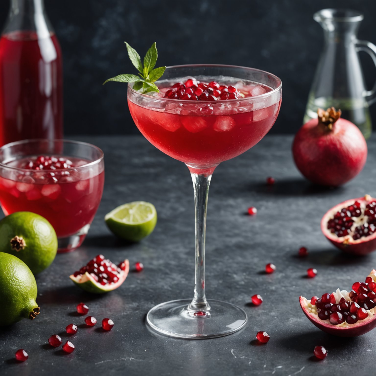 Ingefær-Granateple Cosmo