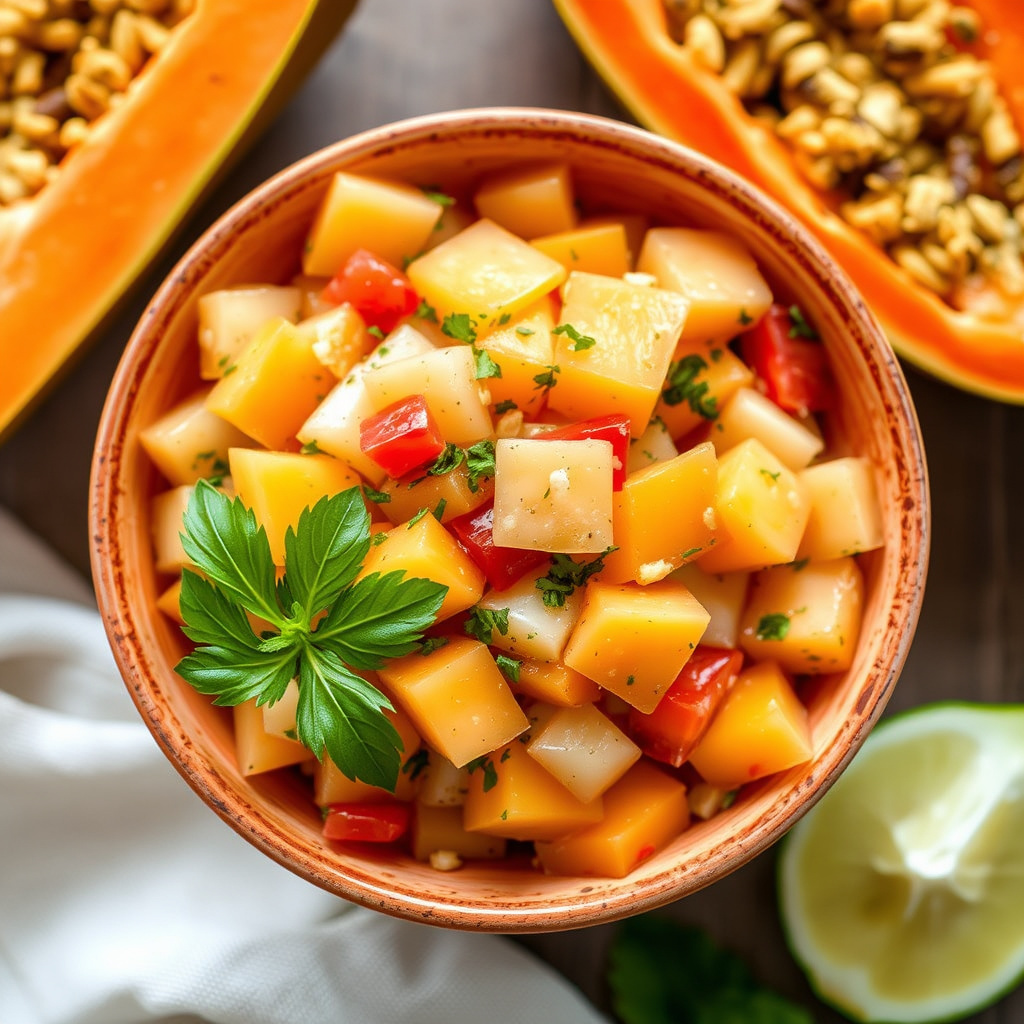 Inlagd papayasalat: Paw Paw