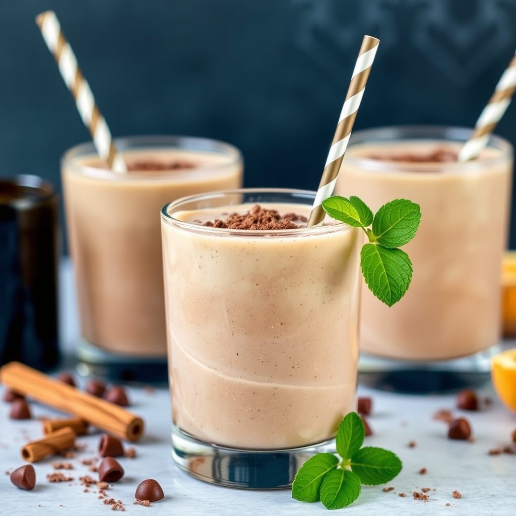 Irsk mocha-smoothie