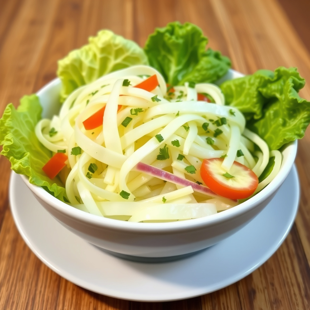 Isbergsalat med salat