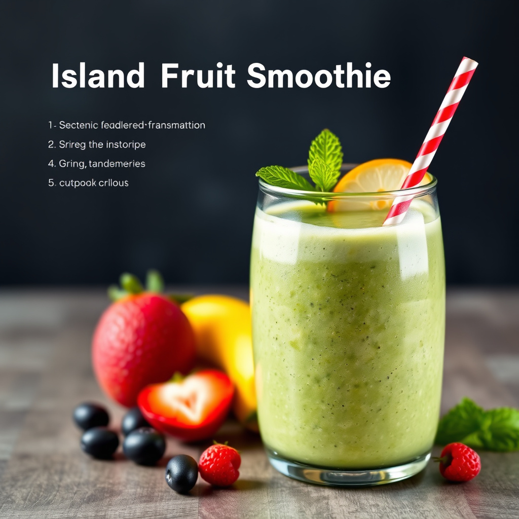 Island Fruit Smoothie