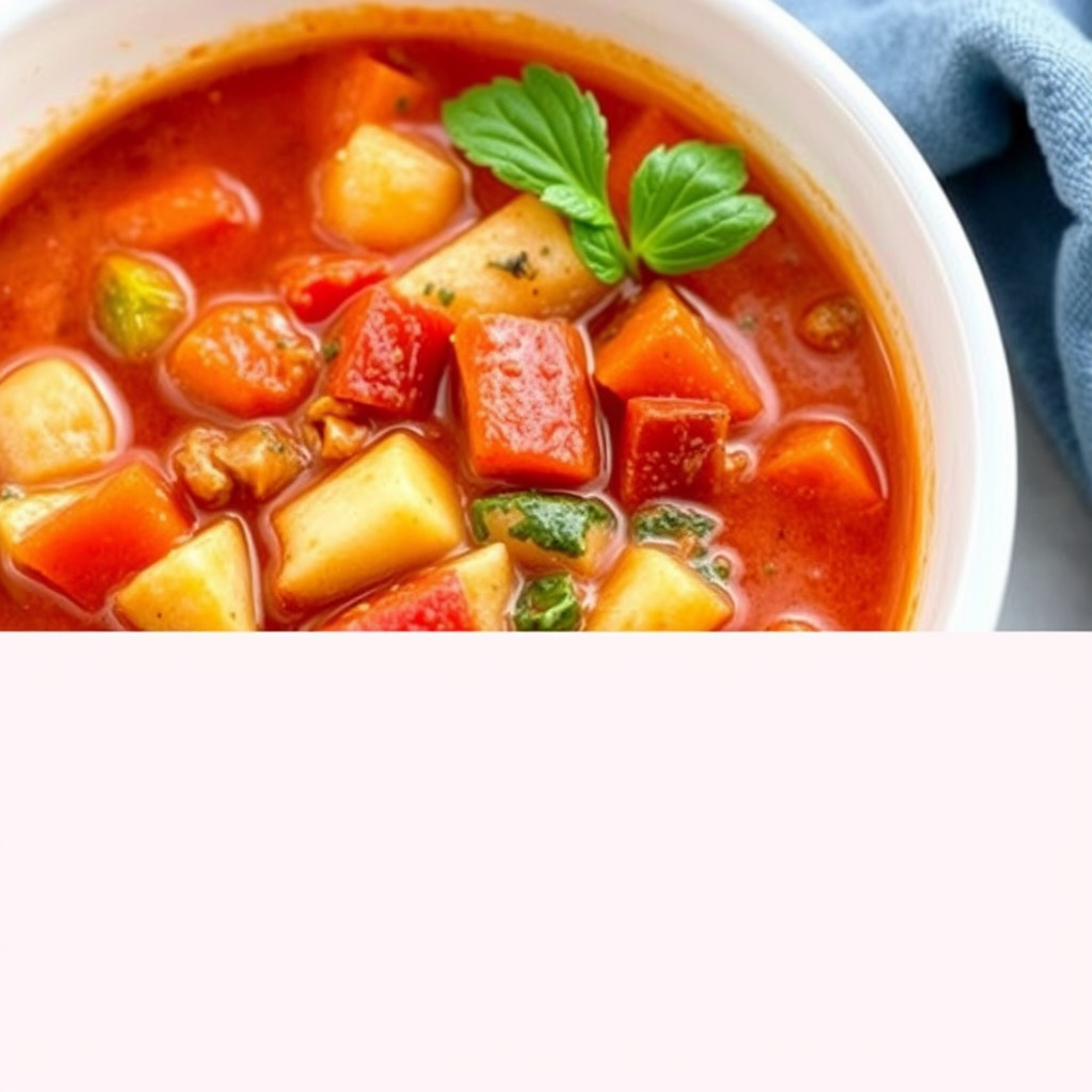 Italiensk grønnsakssuppe