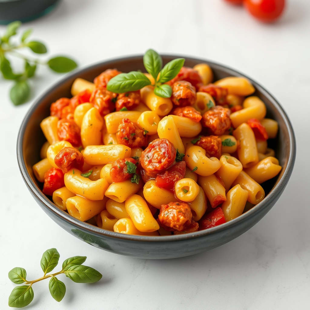 Italiensk-inspirert makaroni og ost