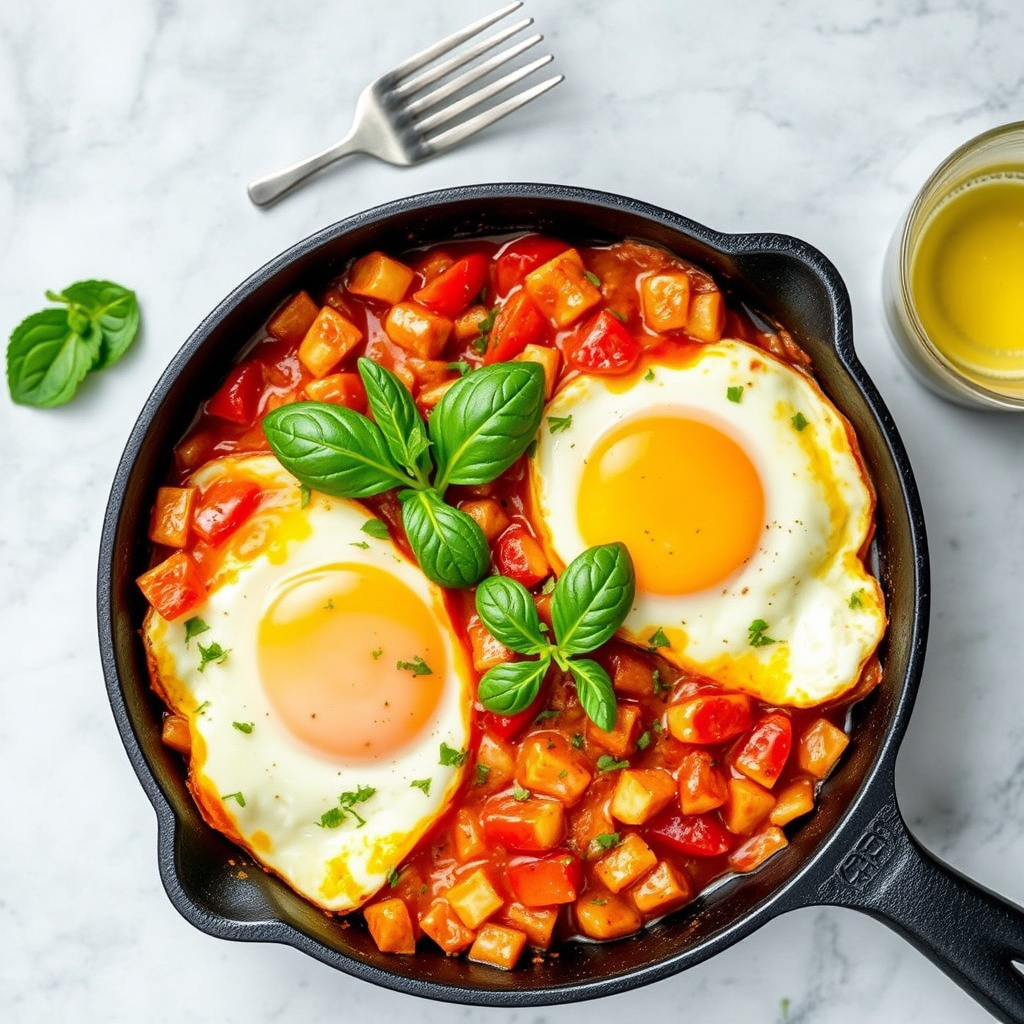 Italienske stekte egg