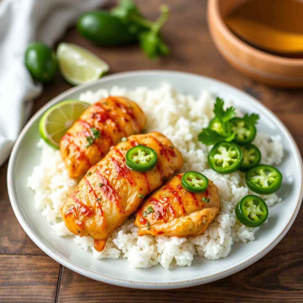 Jalapeno-lime kylling