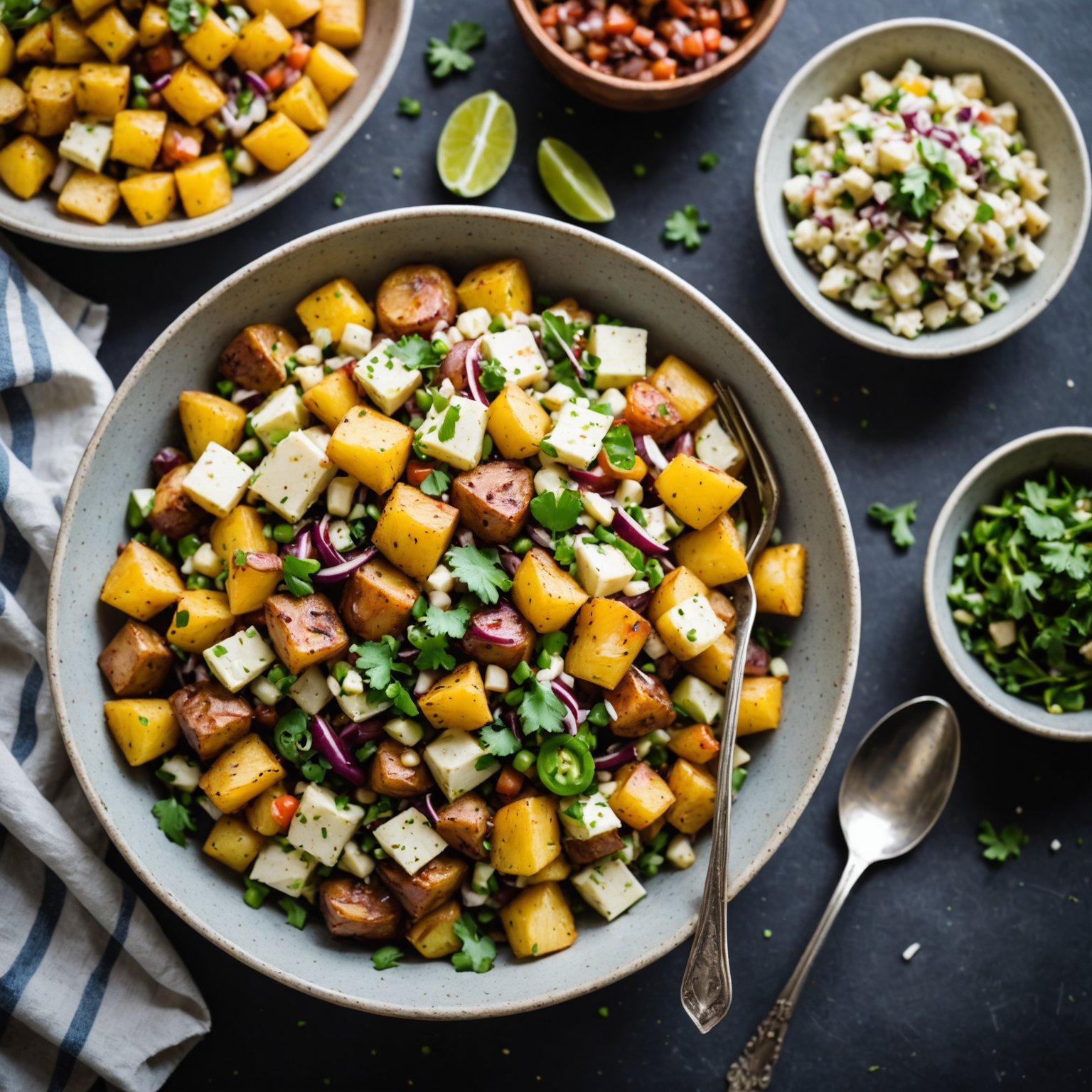 Jamaican Jerk-potetsalat