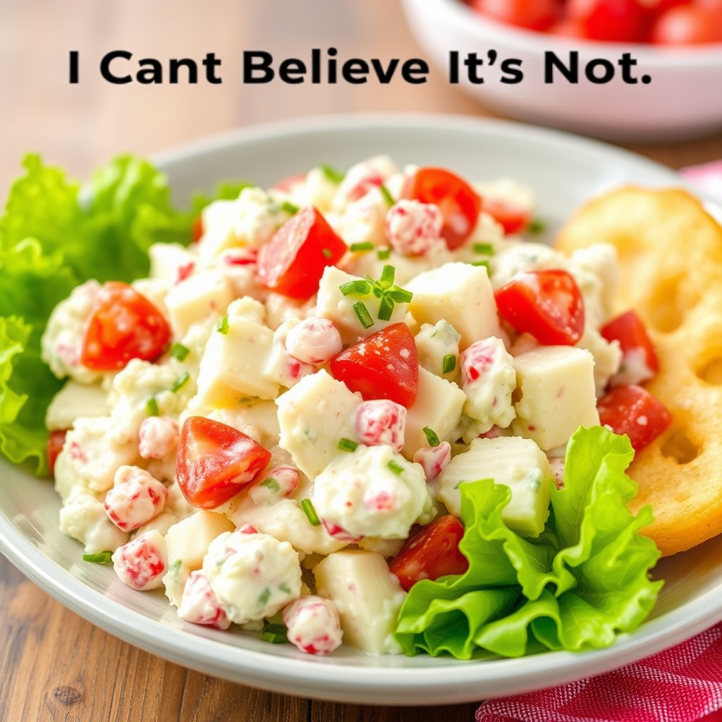 Kremet blomkålsalat (ikke potetsalat)