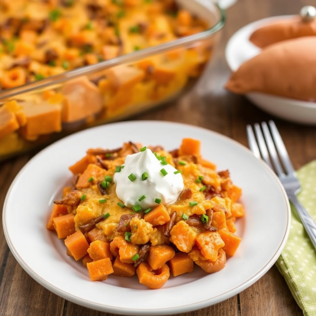 Grateng med butternut squash og marshmallows