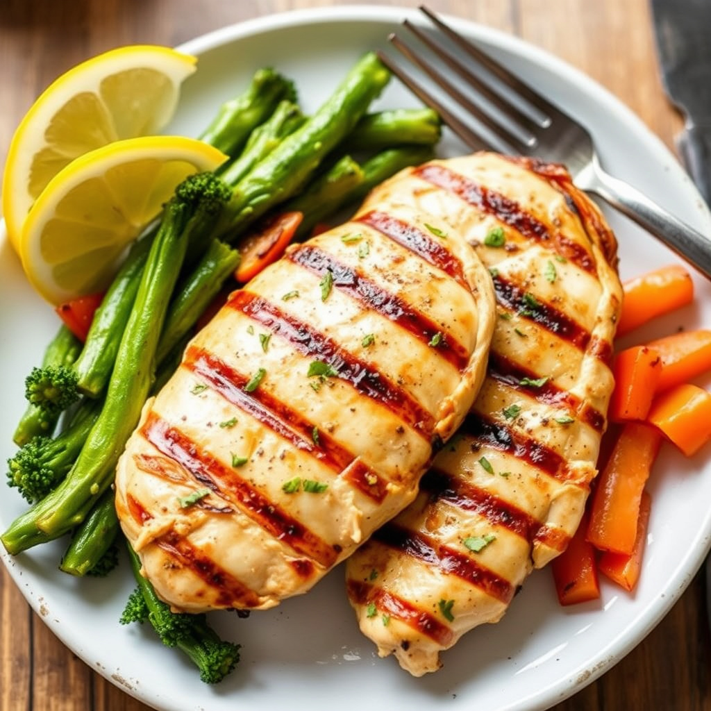 Jennys grillede kyllingbryst