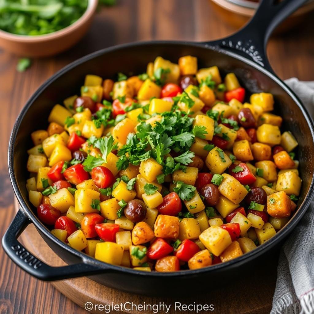 Jernpanne-succotash