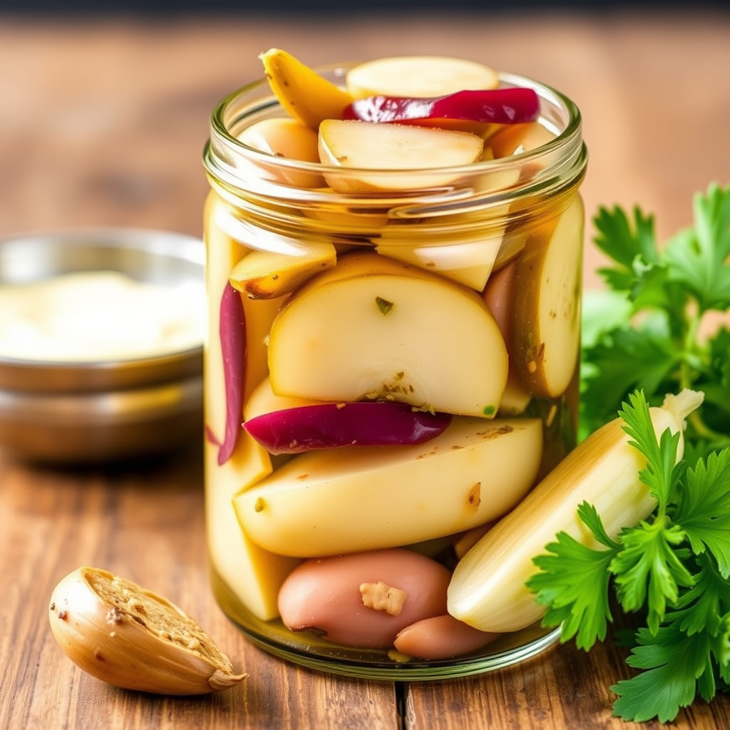 Jerusalemsartichokker til sylting