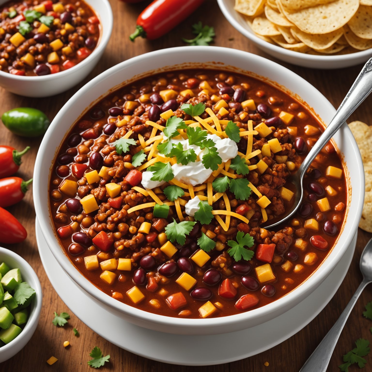 Jessicas vegetariske chili