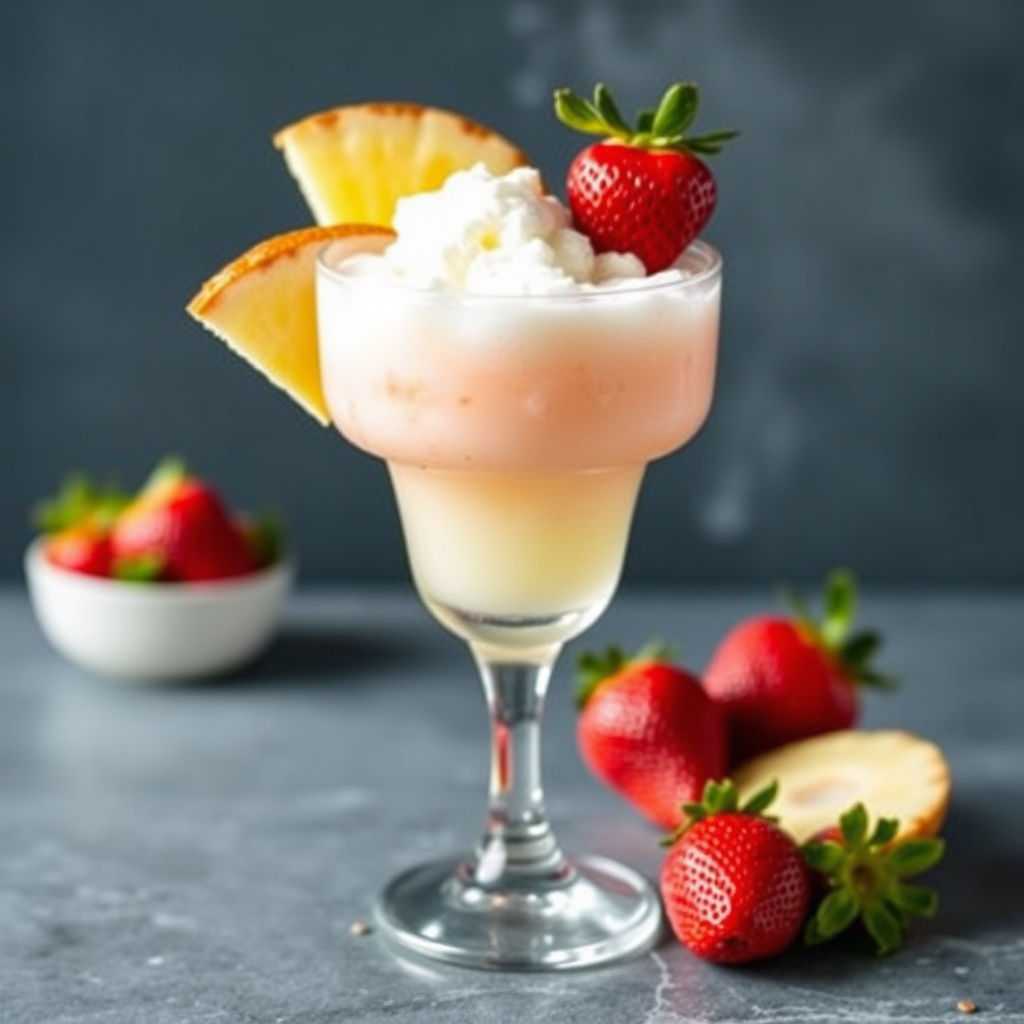Jordbær Pina Colada