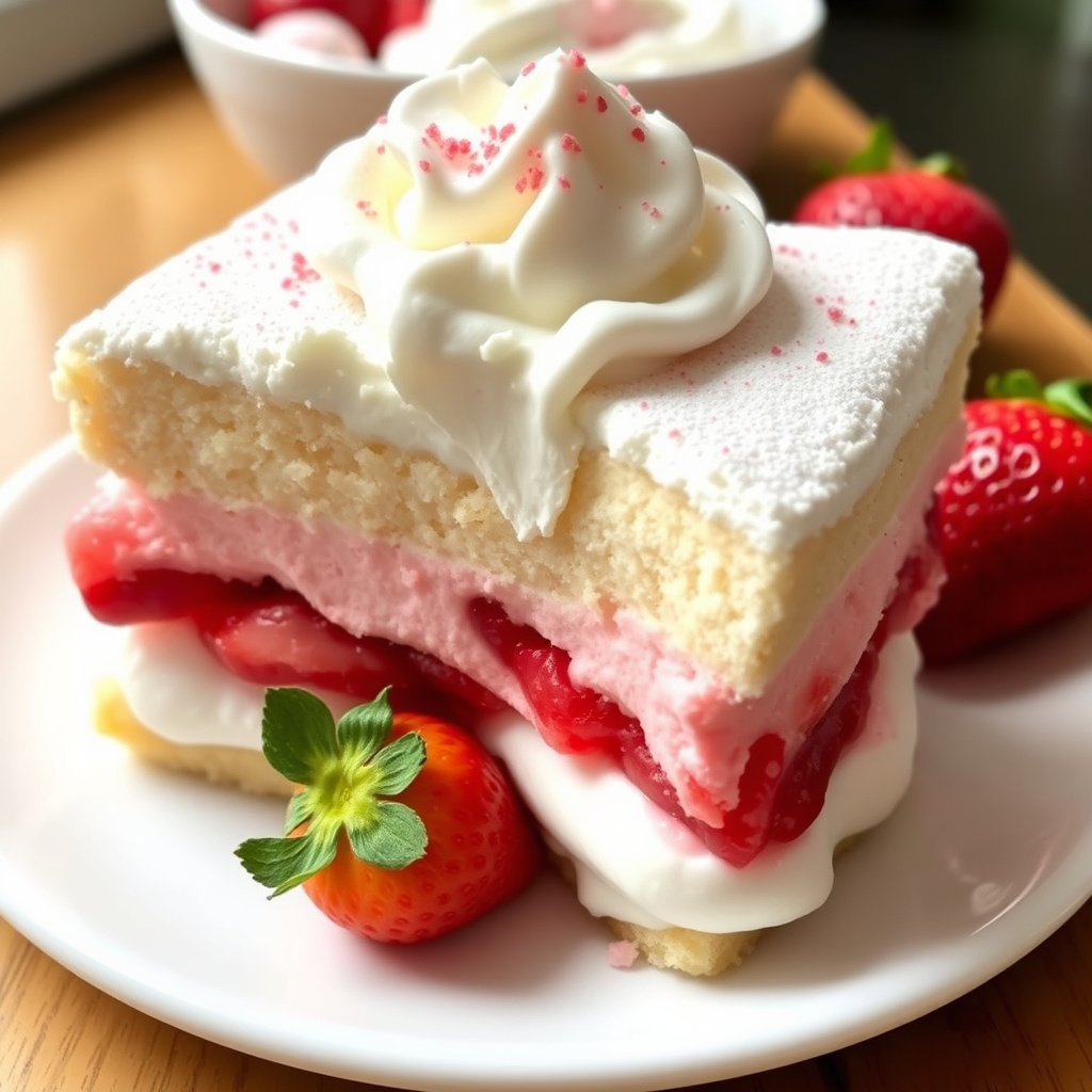 Jordbær-Twinkie-dessert