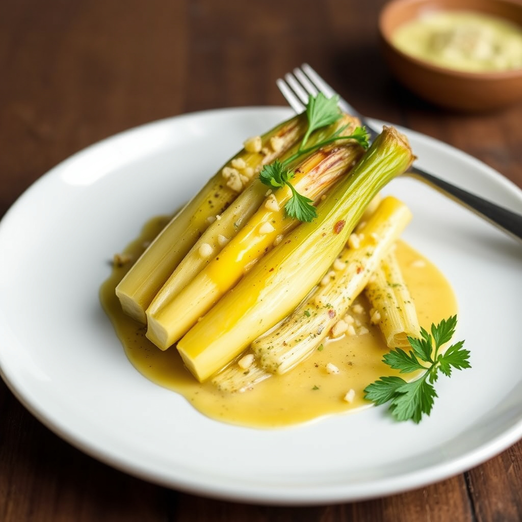 Jukka med hvitløksaus: Yucca med mojo