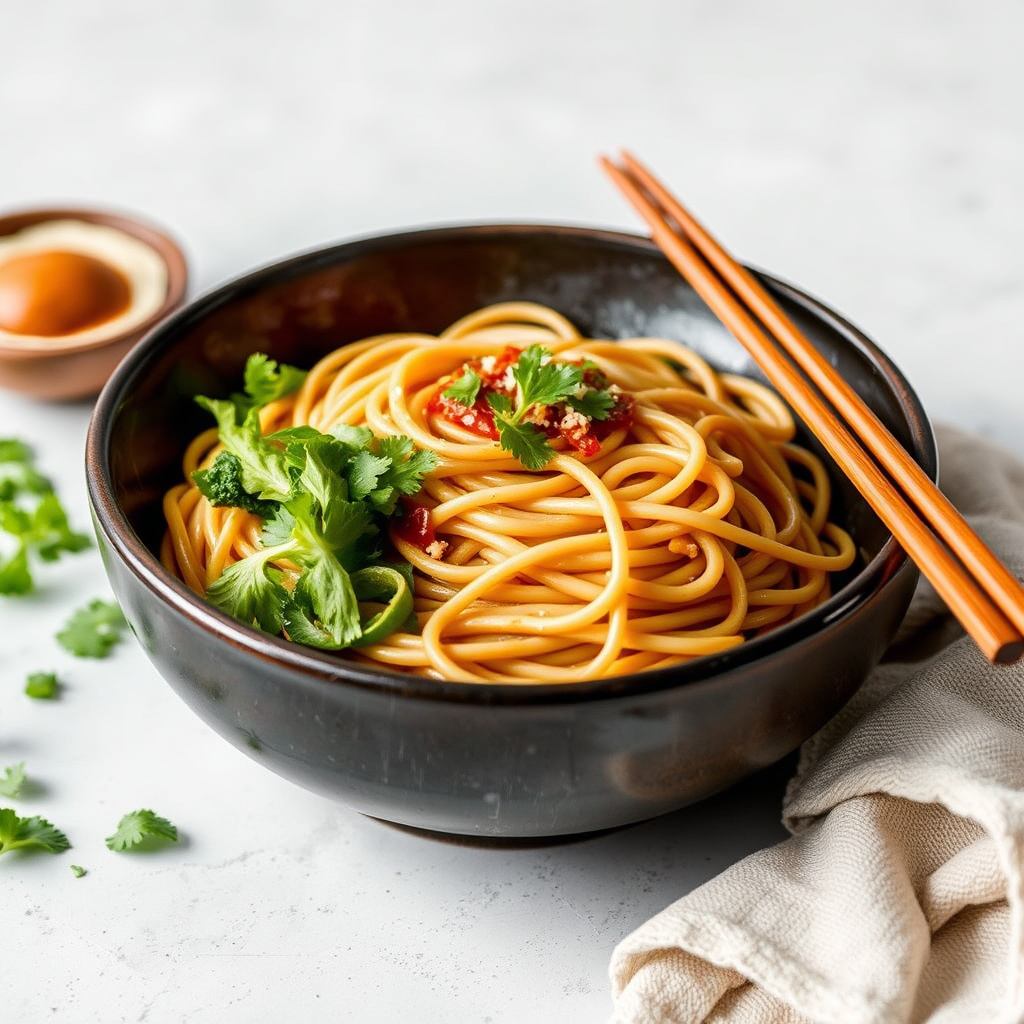Kalde soba-nudler