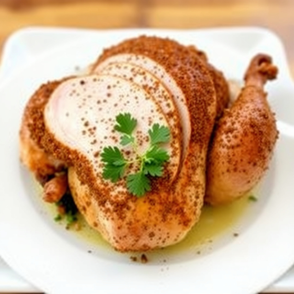 Kalkun med krydderblanding av krydder