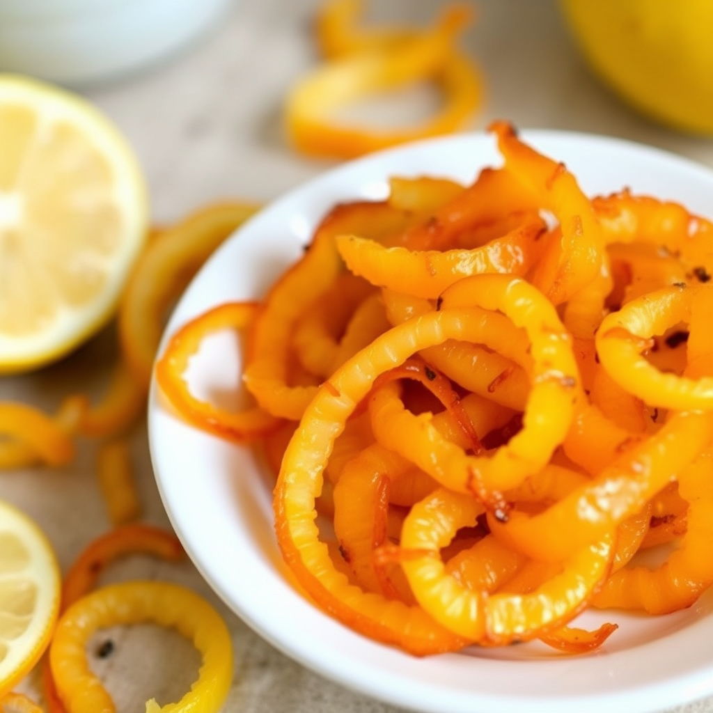 Kandisert sitrusskall