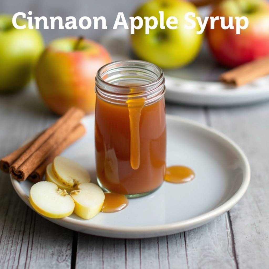 Kanel- og eplesirup