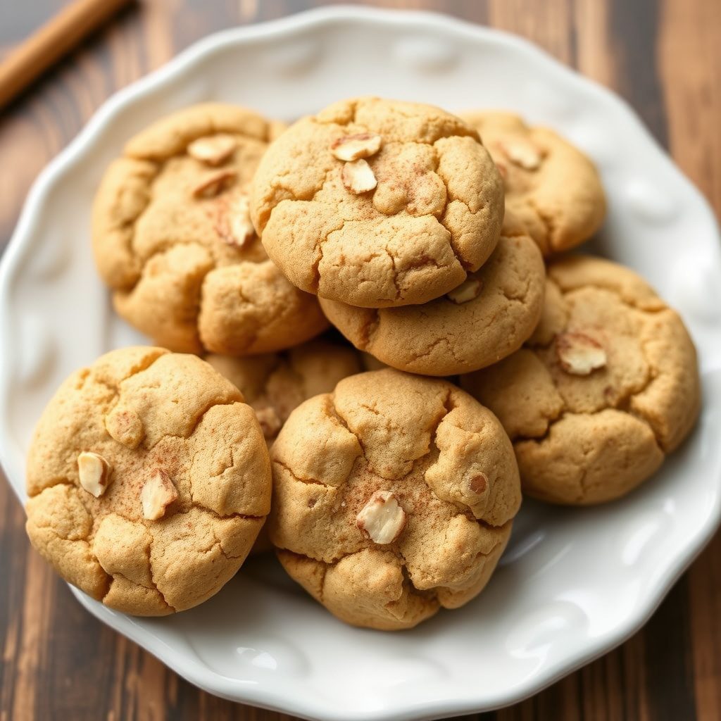 Kanel- og mandelkaker