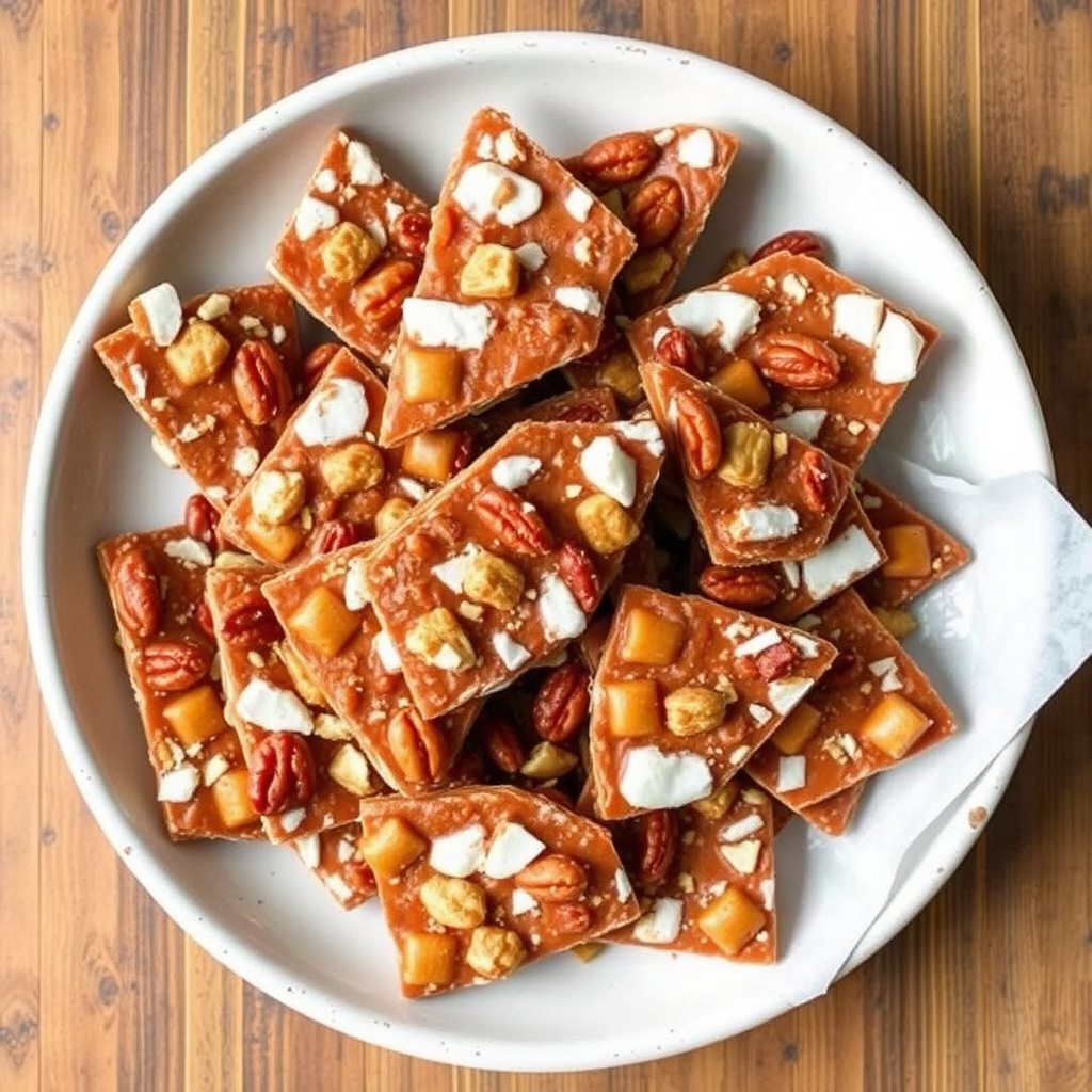 Kanelkaramell med nøtter fra Chile